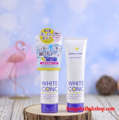 Kem dưỡng trắng da White Conc Watery Cream Nhật Bản