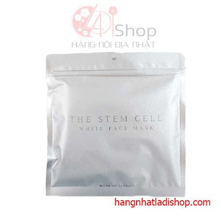 Mặt nạ The Stem Cell White Face Mask dưỡng trắng da 30 miếng.