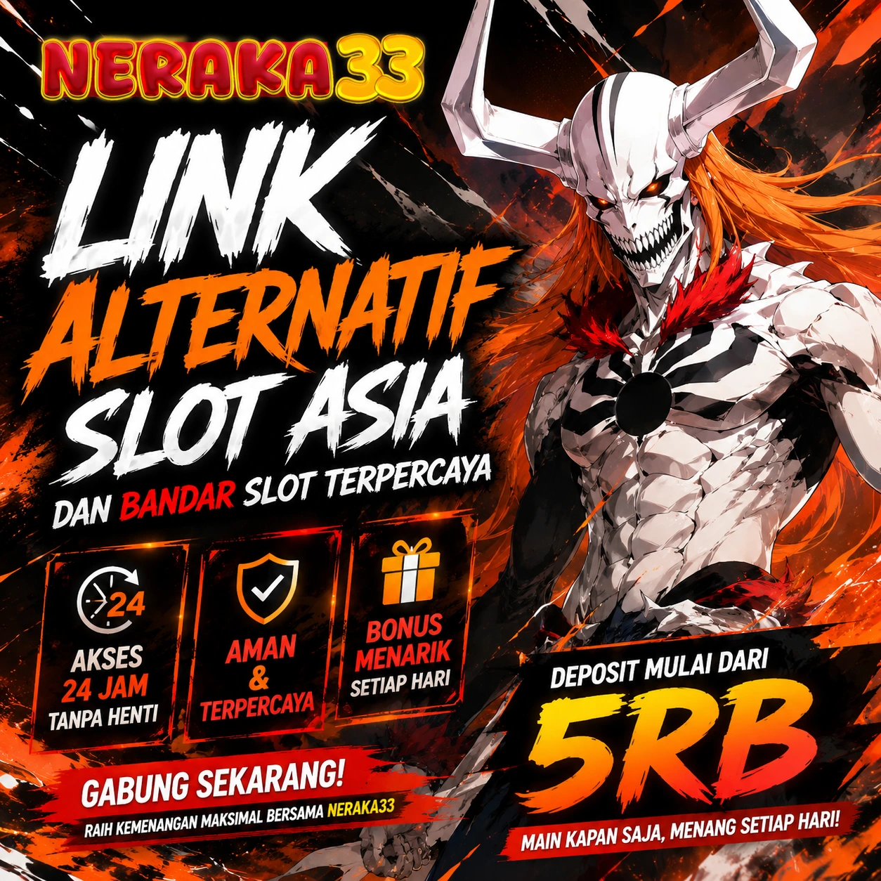 NERAKA33 - Link Alternatif Slot Asia dan Bandar Slot Terpercaya