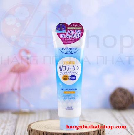 Sữa rửa mặt Kose Softymo Collagen 190g