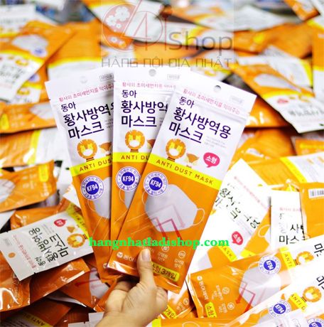 Khẩu trang KF94 nội địa Hàn Quốc chống bụi, chống khuẩn